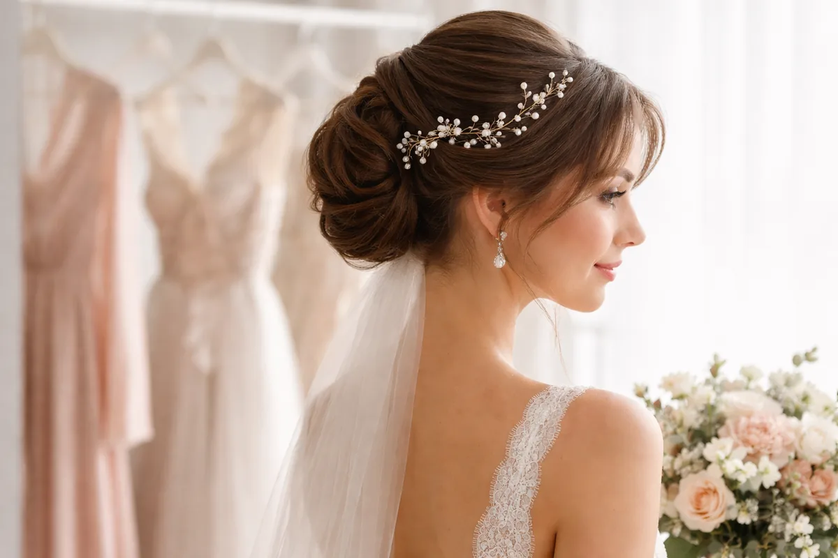 Comment choisir une coiffure adaptée à un mariage en fonction de sa tenue